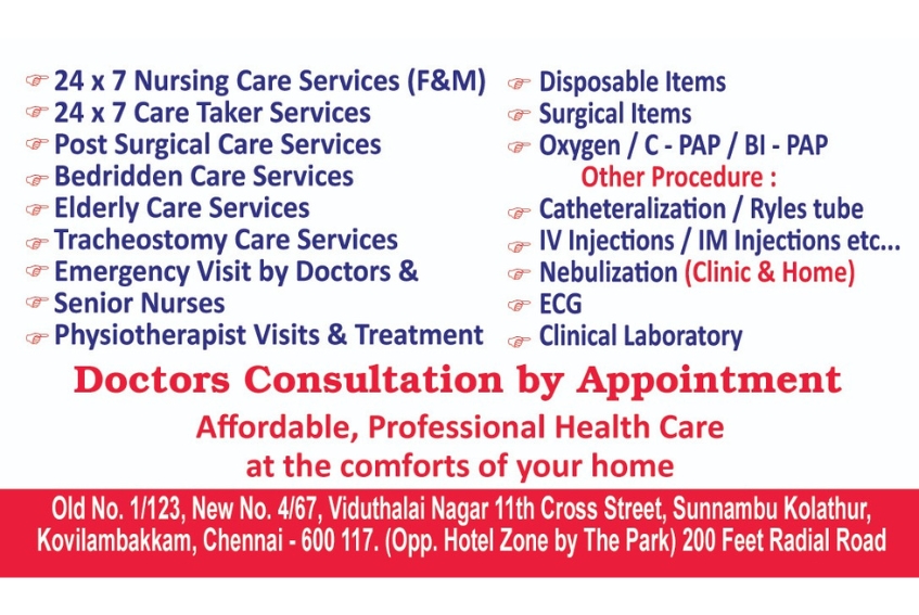 Home healthcare services
