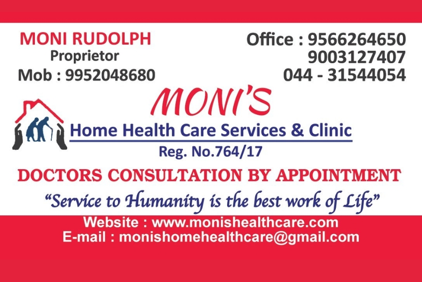 Monic Clinic Visiting Card